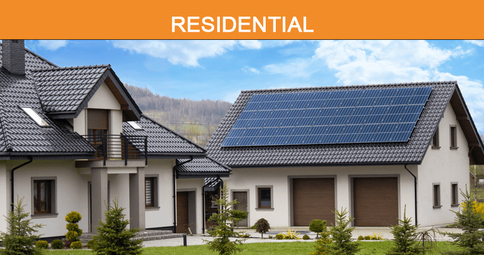 Residential rooftop solar array on a custom Texas home.
